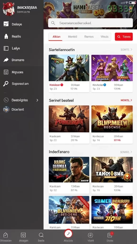 Cuplikan layar MAWARTOTO — aktivitas